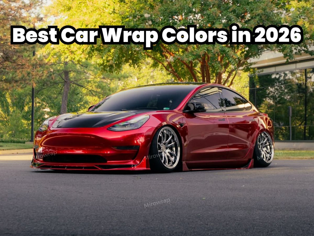 Best Car Wrap Colors in 2026