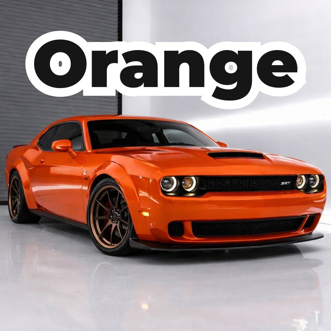 Orange Vinyl Wraps