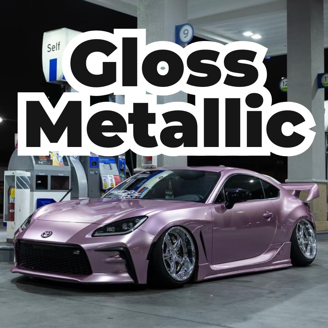 Gloss Metallic Vinyl Wraps