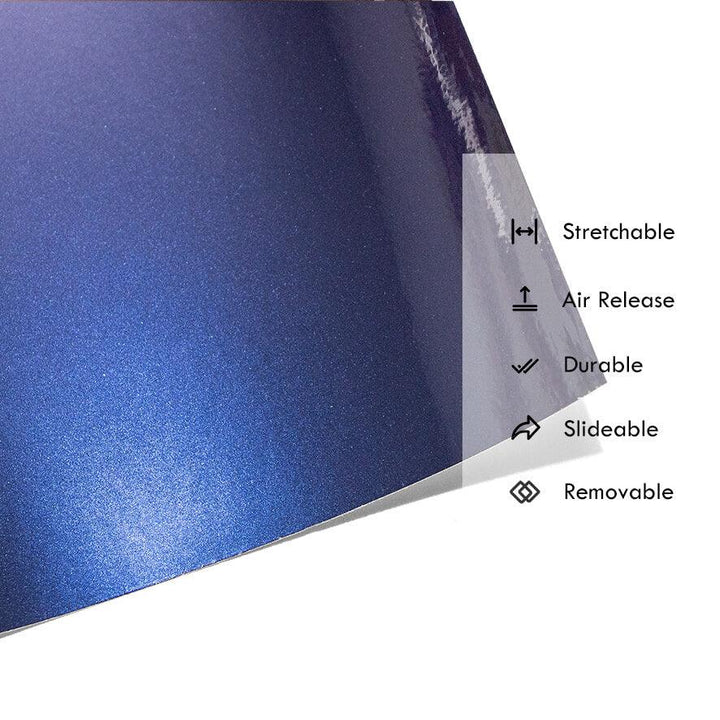 Galaxy Dust Matte Blue Purple Vinyl Wrap