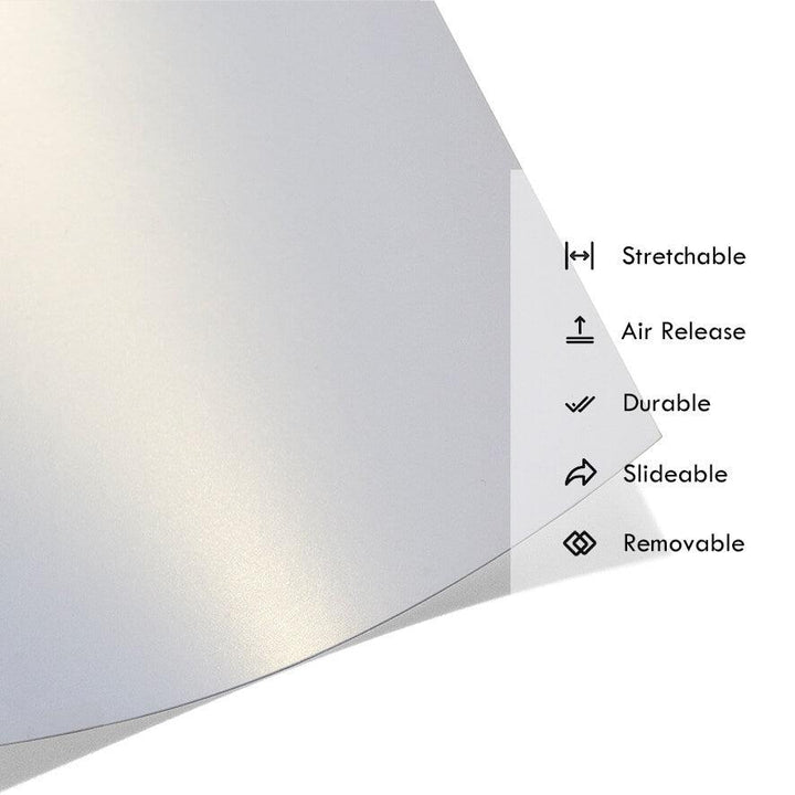 Matte White Gold Color Shift Vinyl Wrap