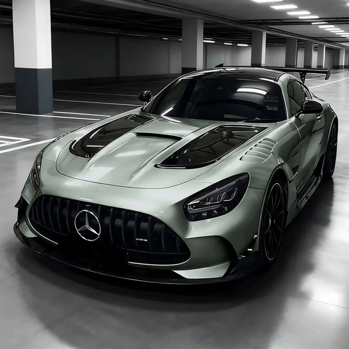 Gloss Metallic Liquid Sage Green Color PPF