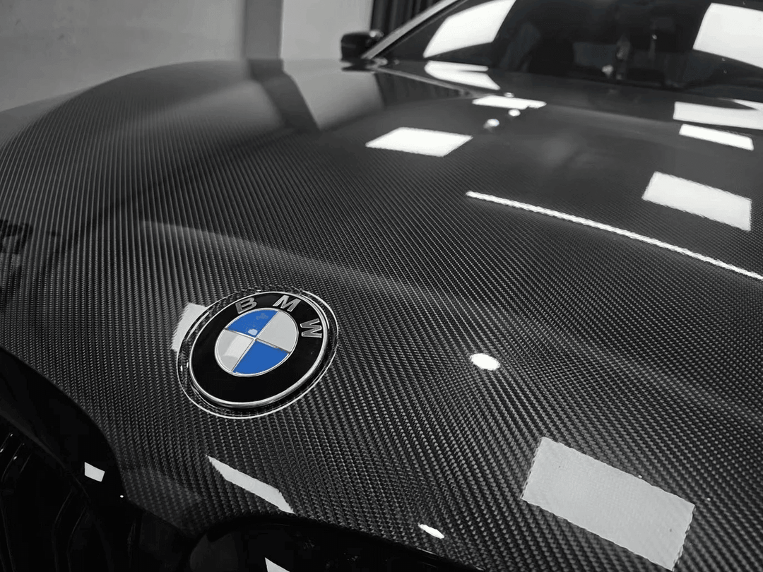 5D Black Carbon Vinyl Wrap