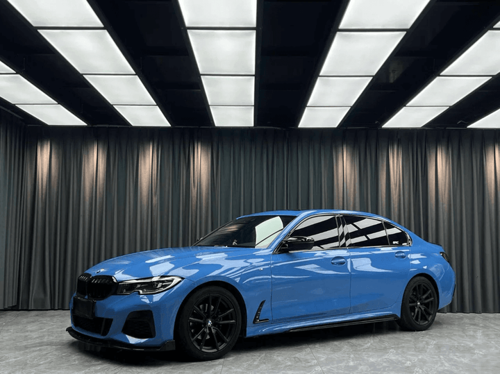 Gloss Abudhabi Blue Vinyl Wrap