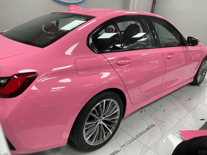 Gloss Light Pink Vinyl Wrap