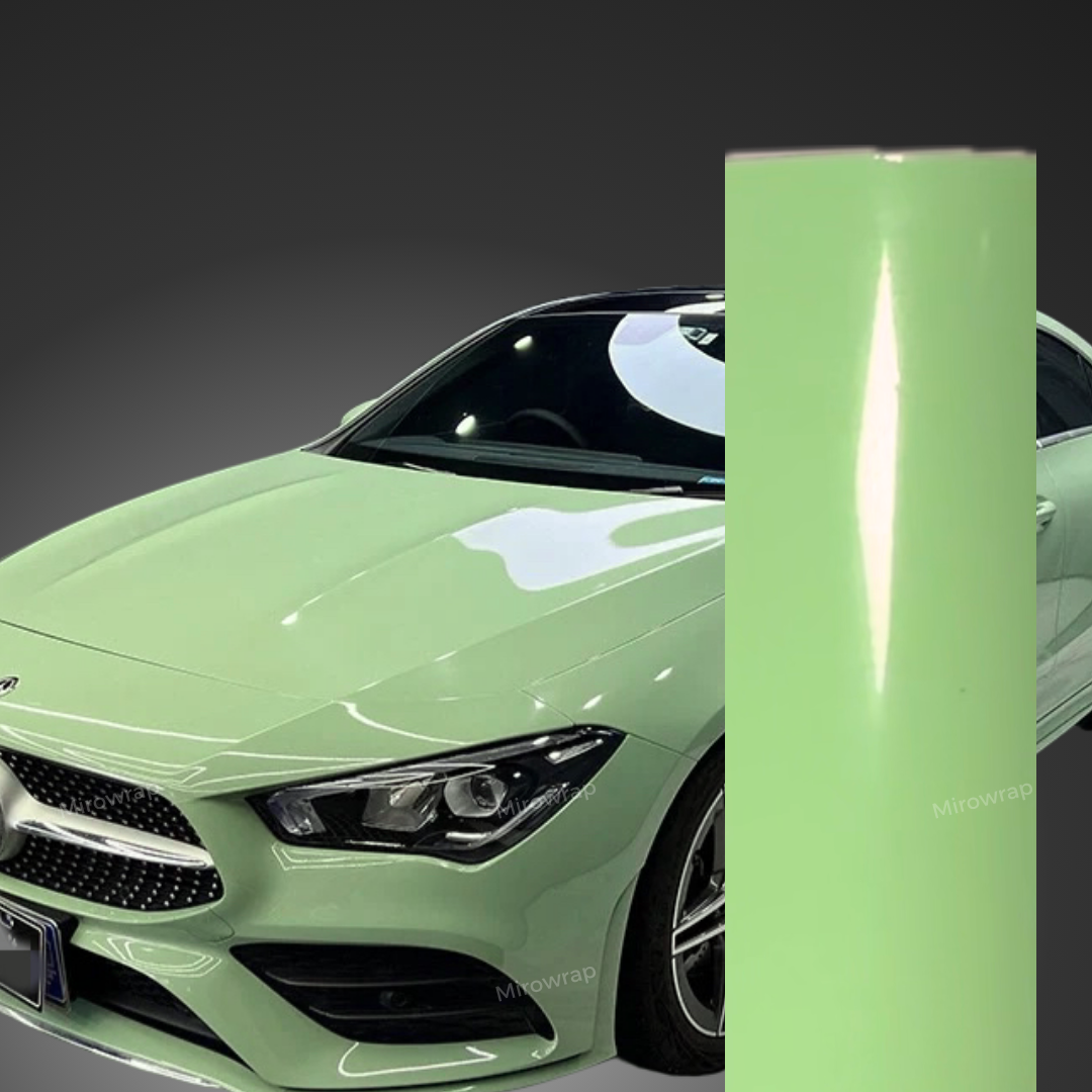 Candy Metallic Macaron Green Vinyl Wrap main