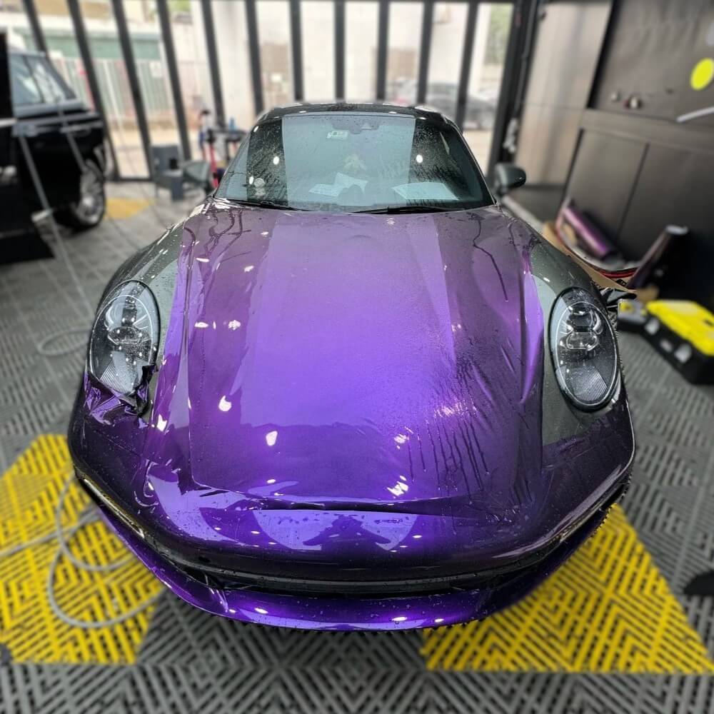 Gloss Metallic Midnight Purple II Color PPF