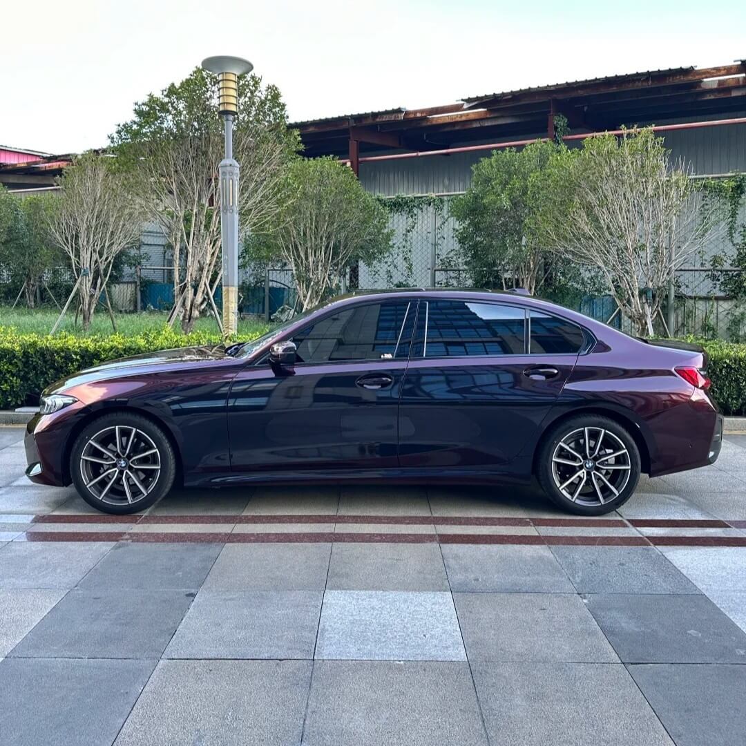 Chameleon Madeira Red Color Shift PPF