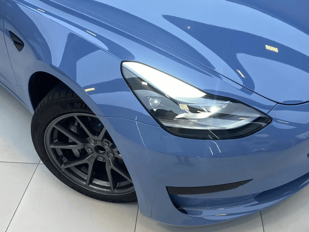 Gloss China Blue Vinyl Wrap