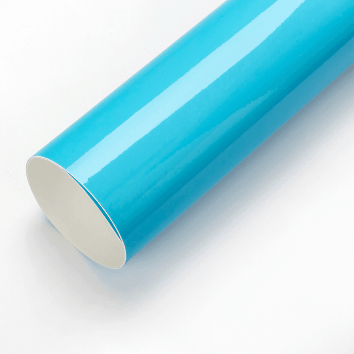 Gloss Sky Blue Vinyl Wrap