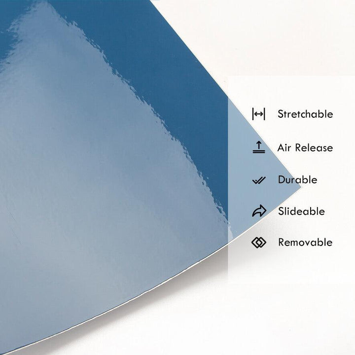 Gloss Abudhabi Blue Vinyl Wrap