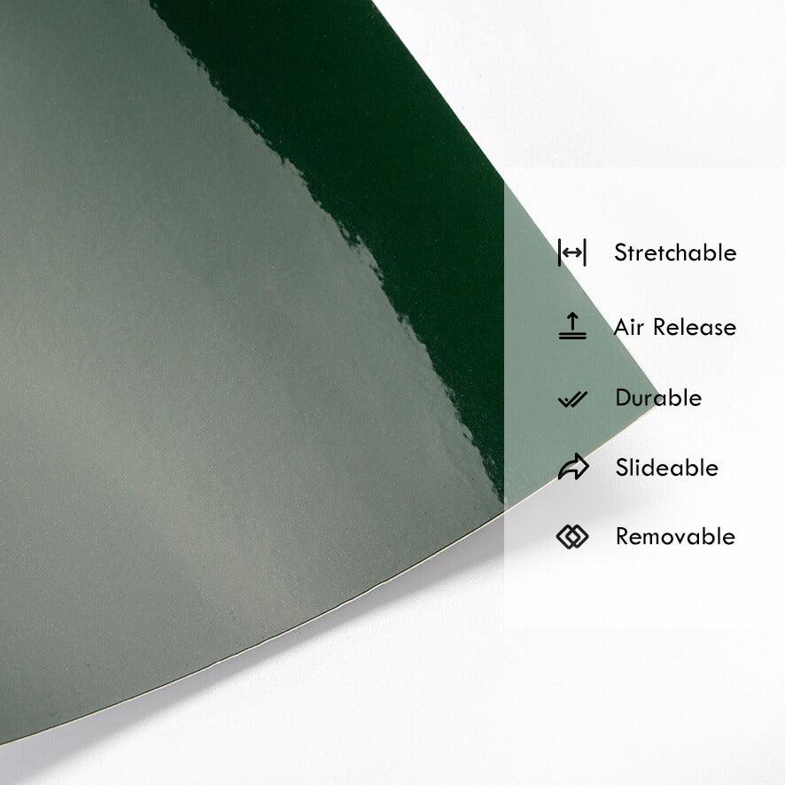 Gloss Crystal Pine Green Vinyl Wrap