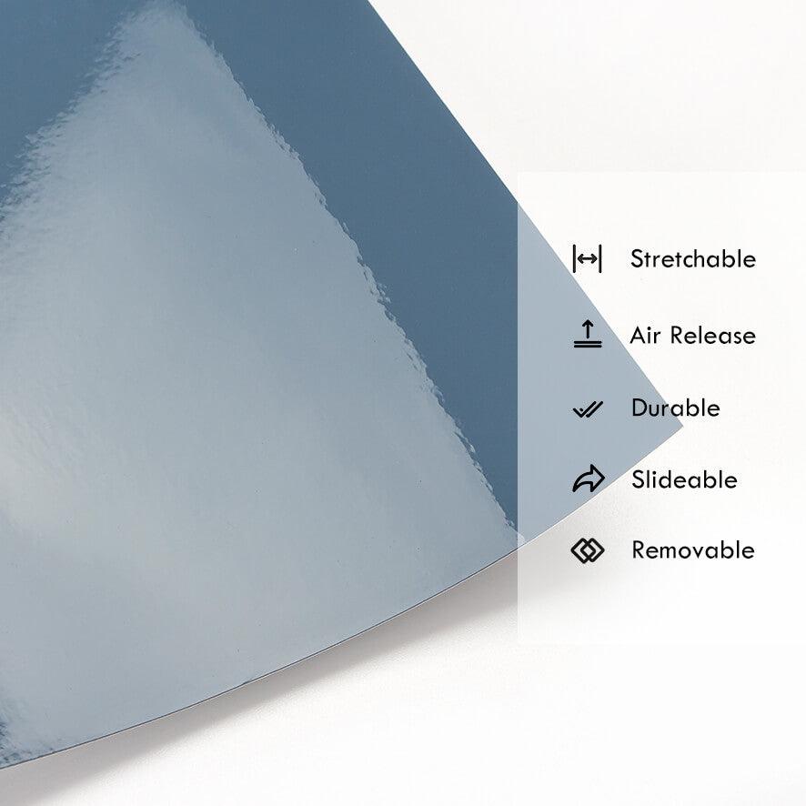 Gloss China Blue Vinyl Wrap