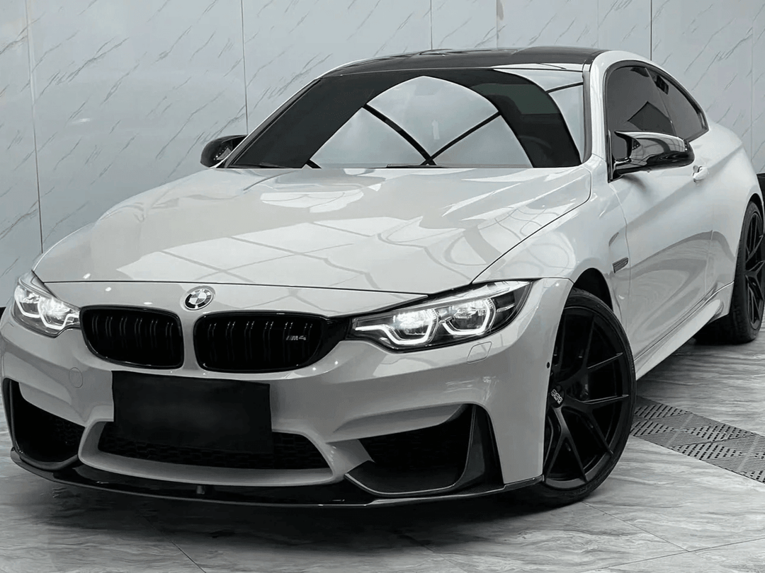 Gloss Light Gray Vinyl Wrap