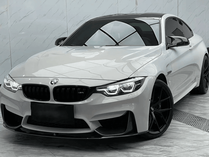 Gloss Light Gray Vinyl Wrap