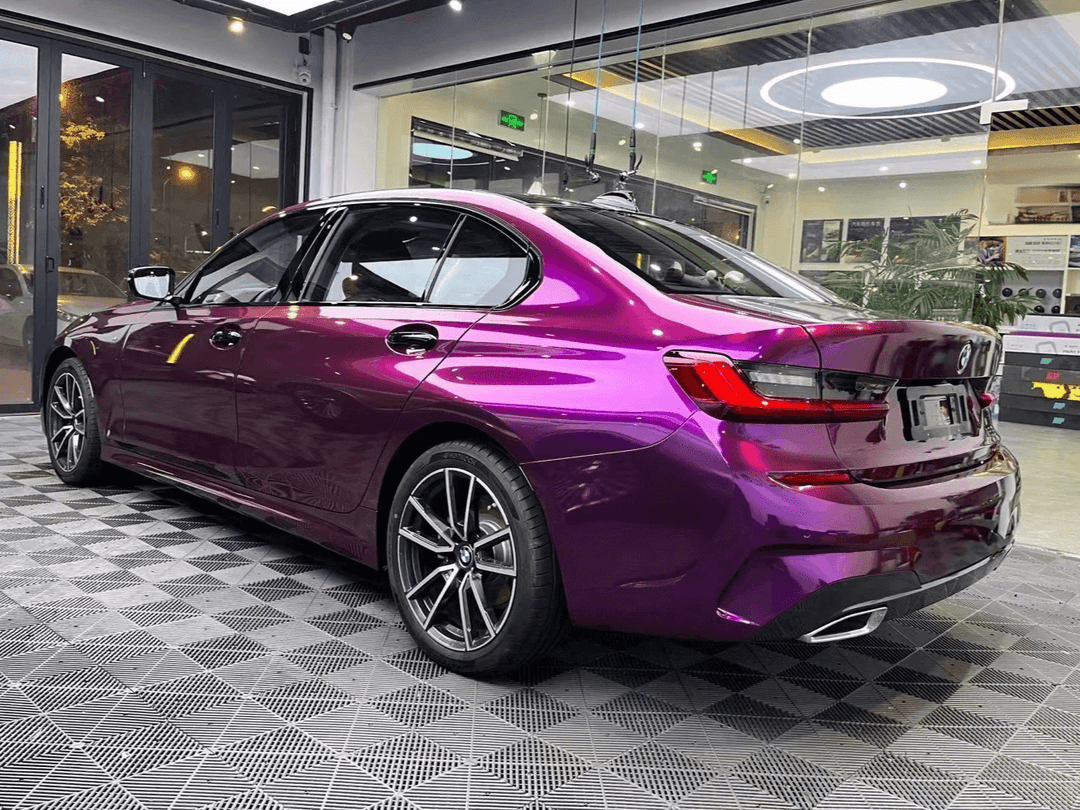 Gloss Metallic Jam Purple Vinyl Wrap