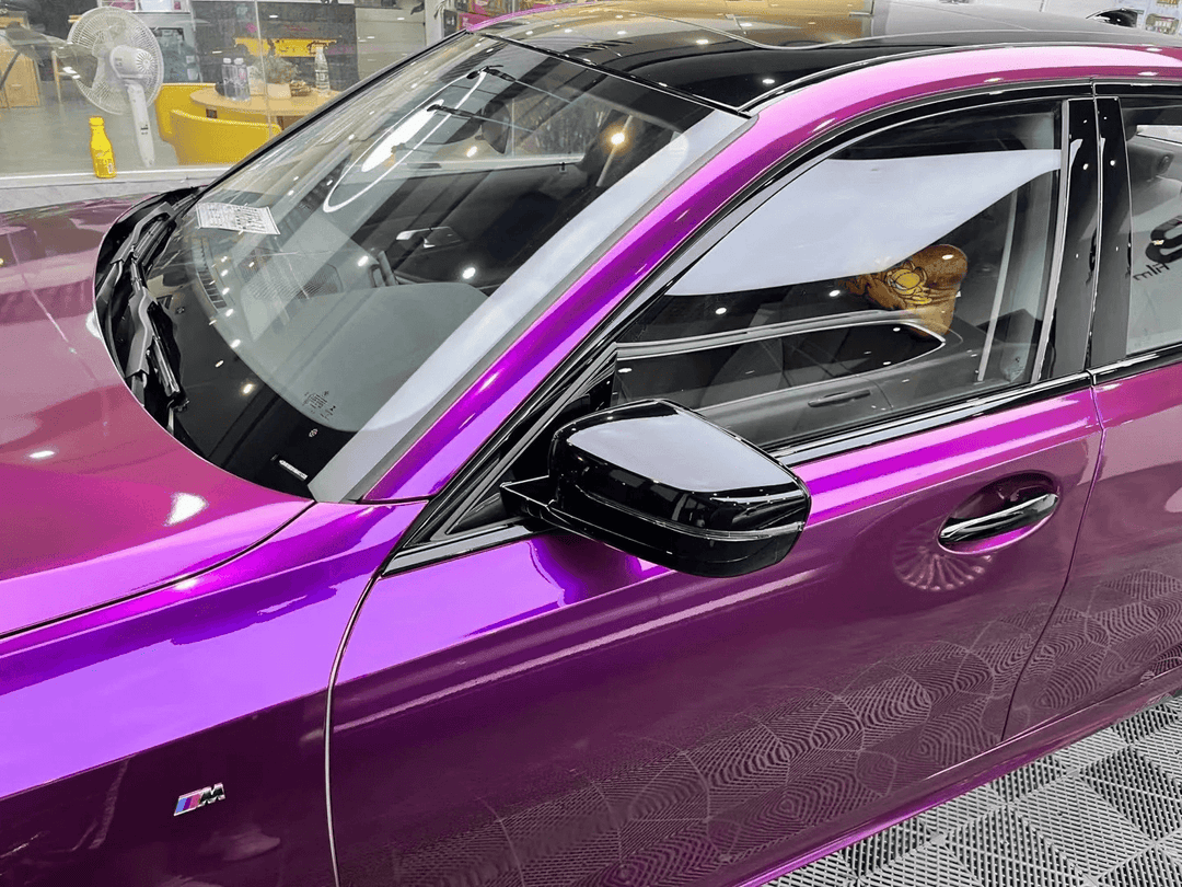 Gloss Metallic Jam Purple Vinyl Wrap