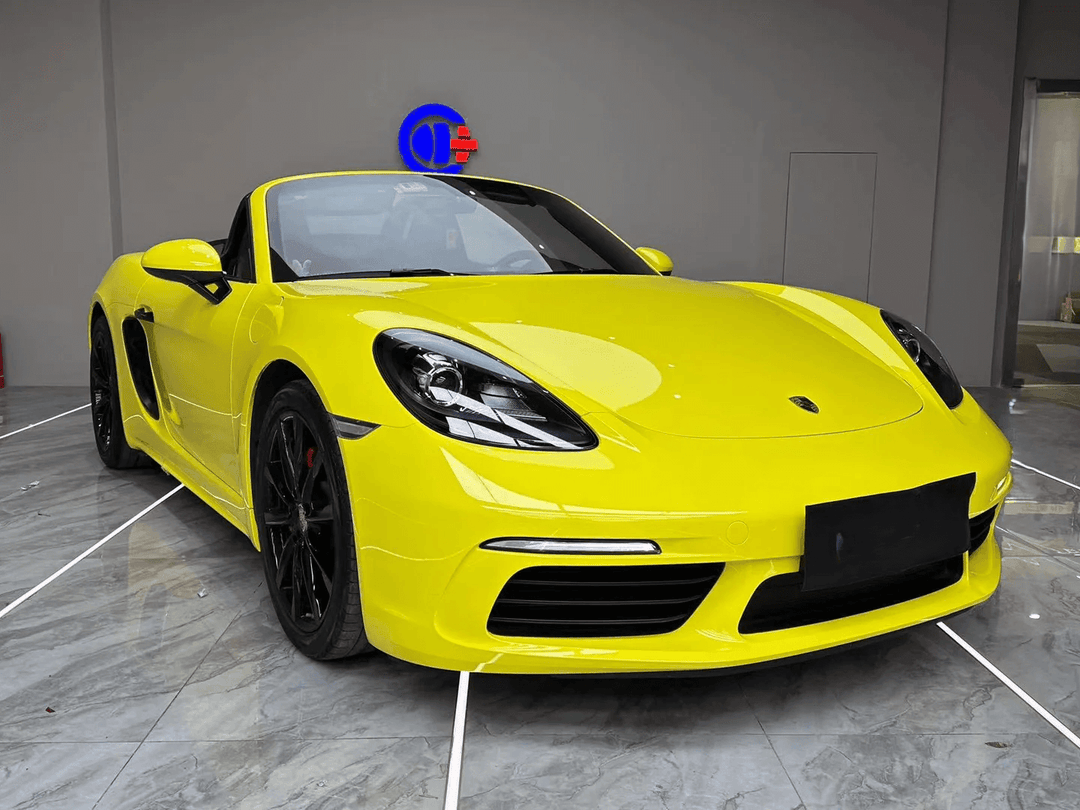 Gloss Lemon Yellow Vinyl Wrap