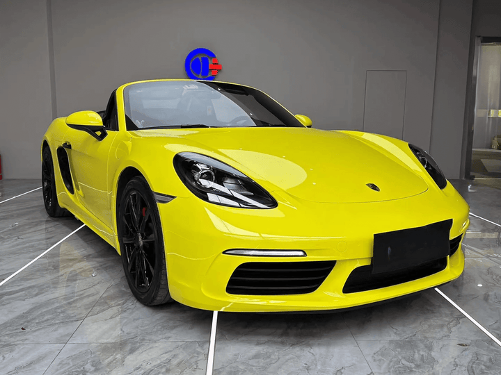 Gloss Lemon Yellow Vinyl Wrap