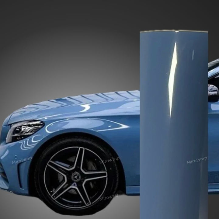 Gloss China Blue Vinyl Wrap