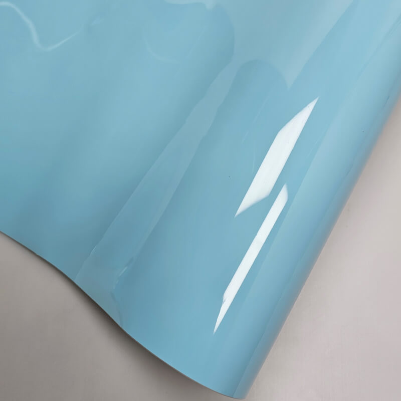 Gloss Baby Blue Vinyl Wrap