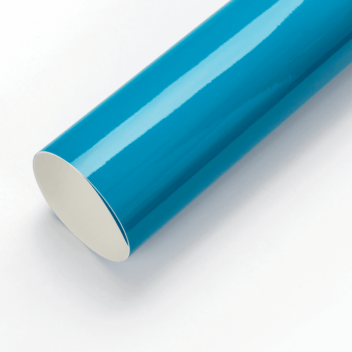 Gloss Miami Blue Vinyl Wrap
