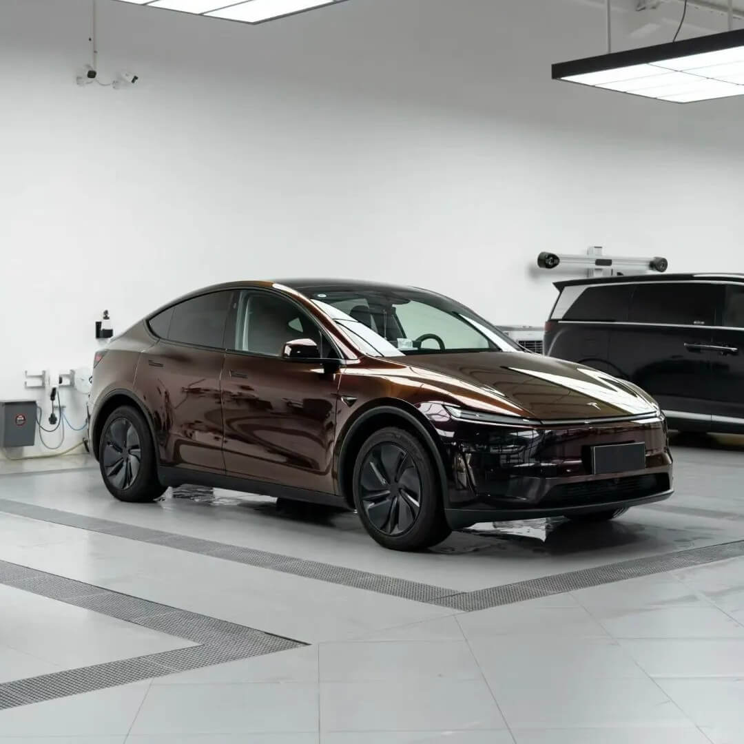 Gloss Metallic Black Cherry Color PPF