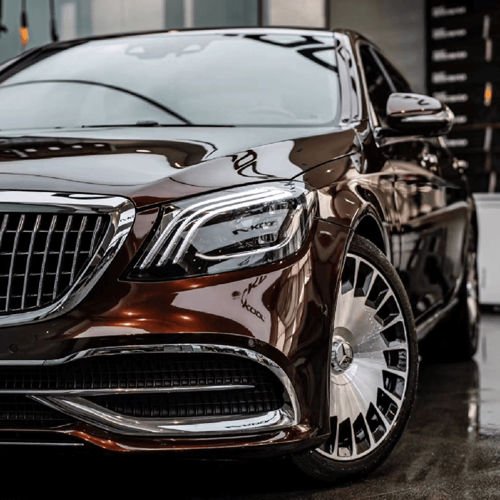 Gloss Metallic Black Cherry Color PPF