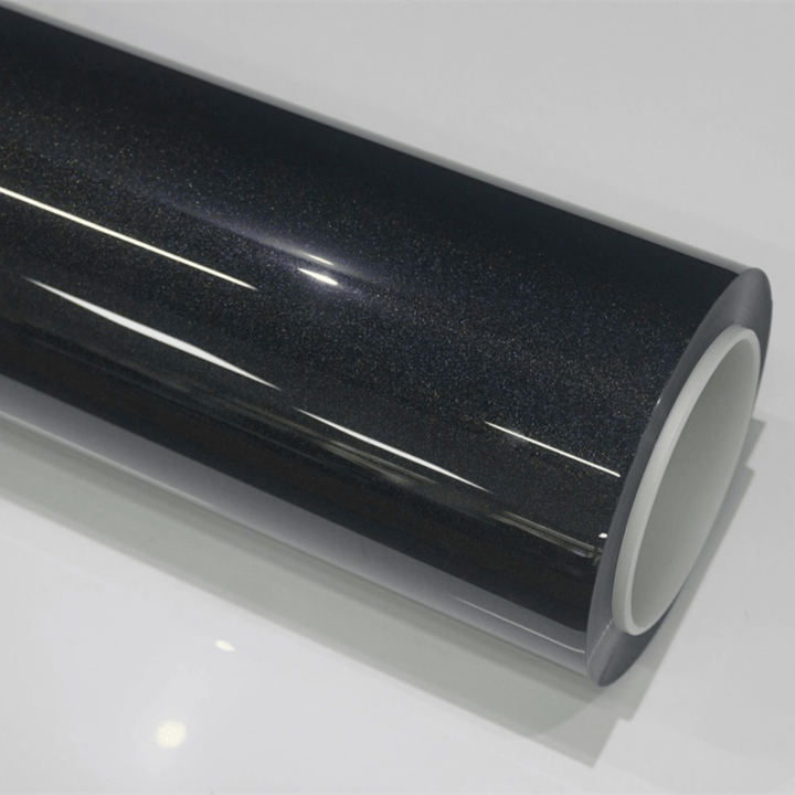 Gloss Laser Flip Black Rainbow Color PPF