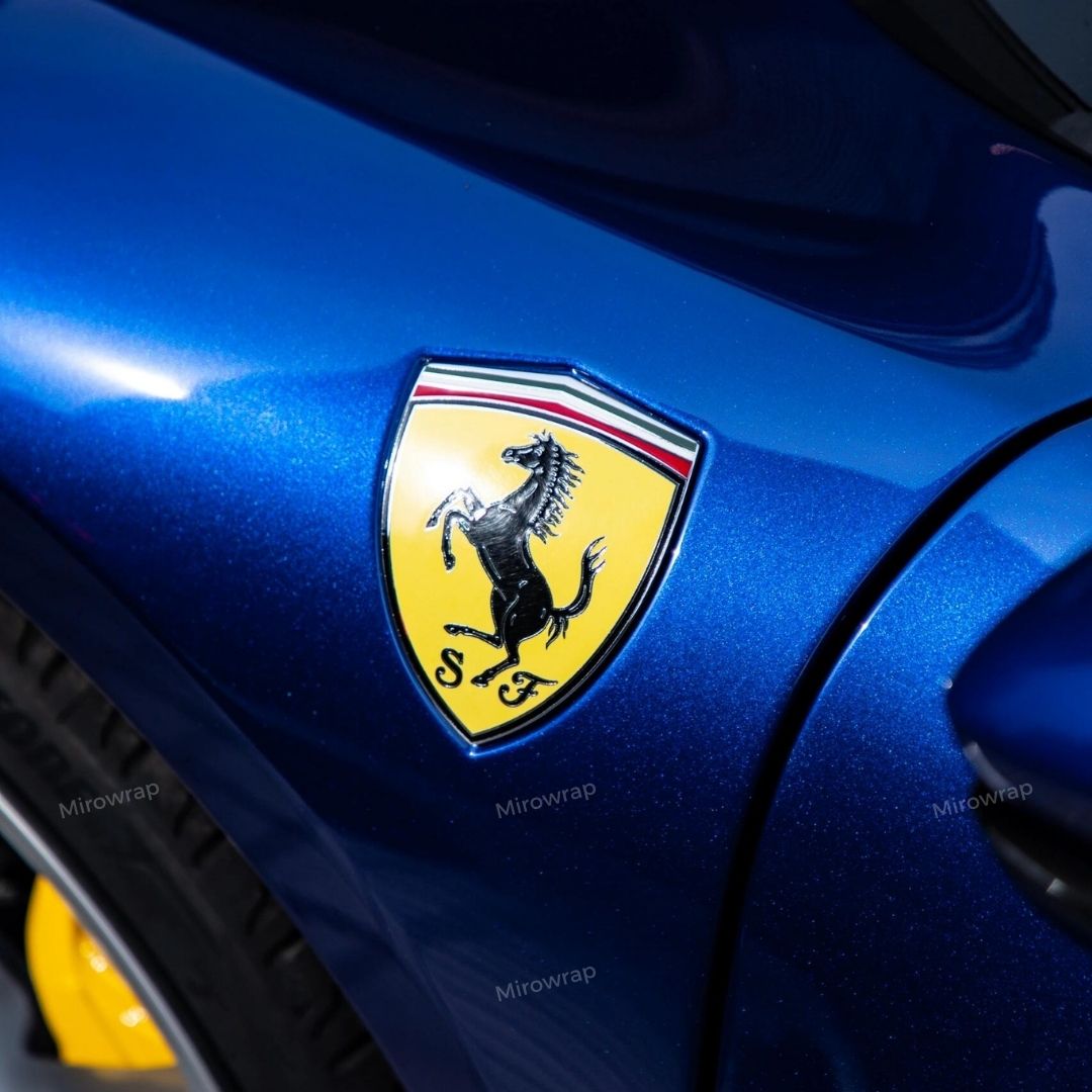 Gloss Metallic Blueberry Vinyl Wrap