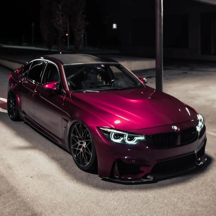 Gloss Metallic Burgundy Color PPF