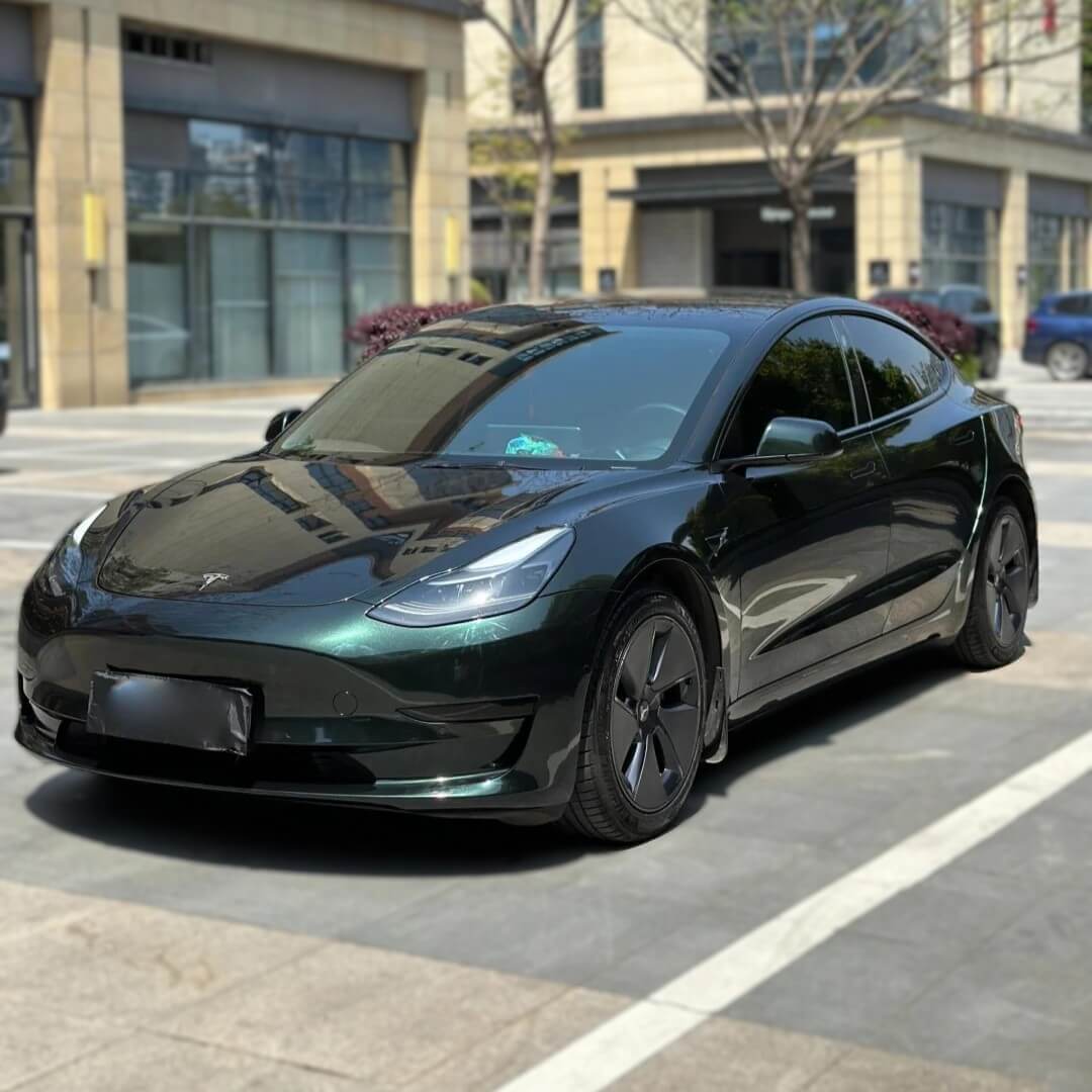 Gloss Metallic Emerald Color PPF