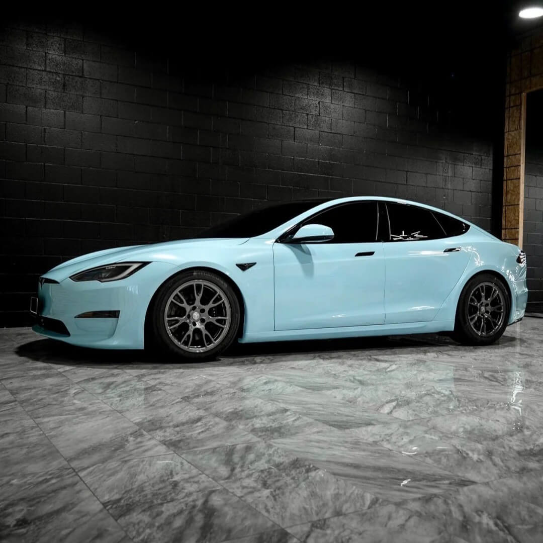 Gloss Glacier Blue Color PPF