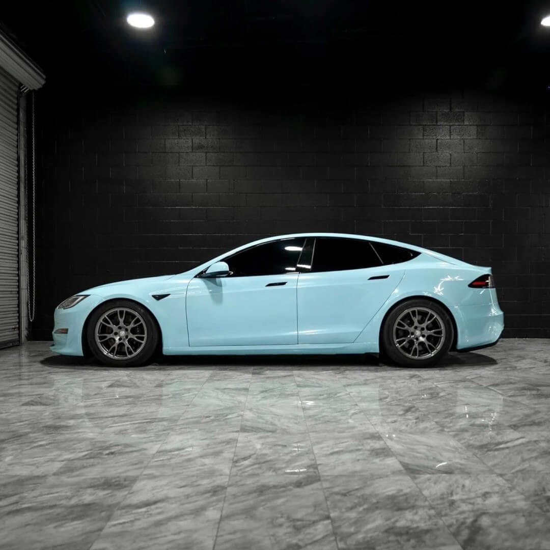Gloss Glacier Blue Color PPF