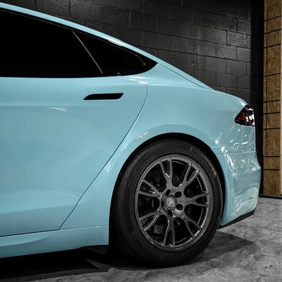 Gloss Glacier Blue Color PPF