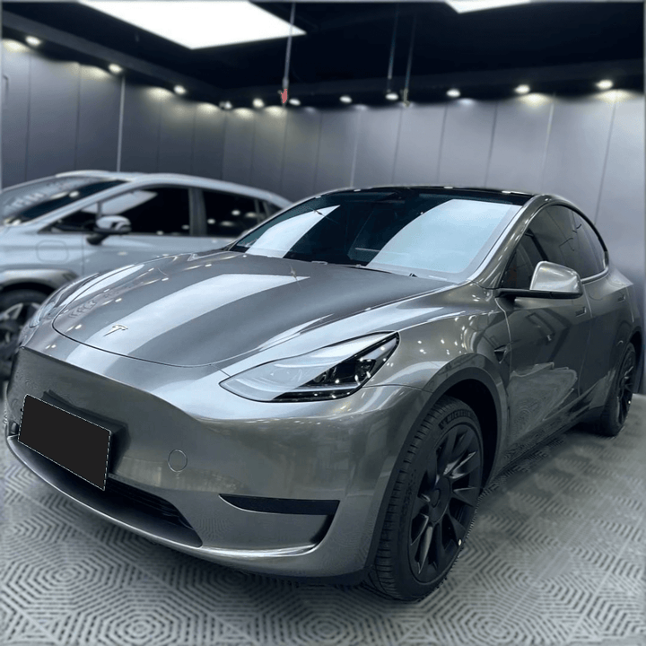 Gloss Metallic Gray Color PPF