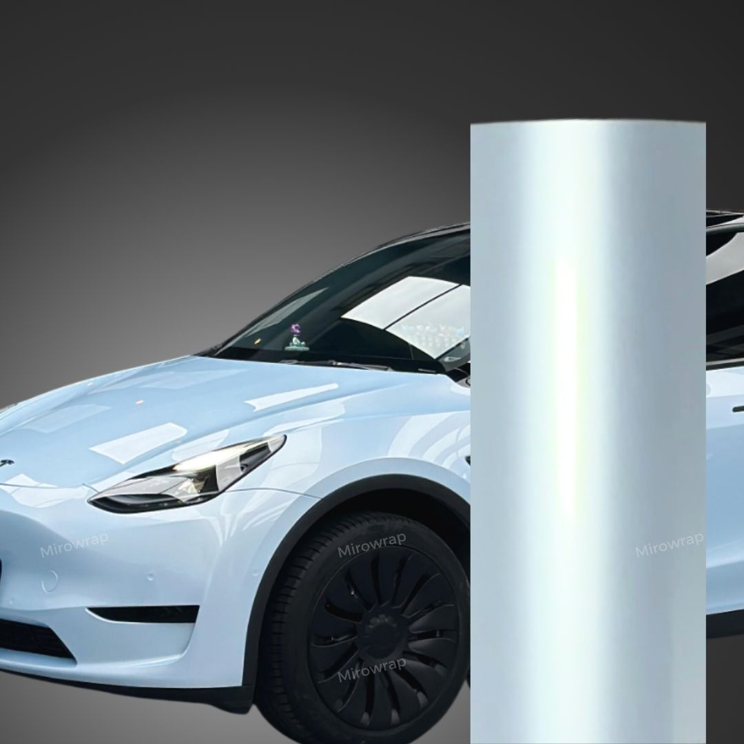 Gloss Metallic Jade Blue Vinyl Wrap