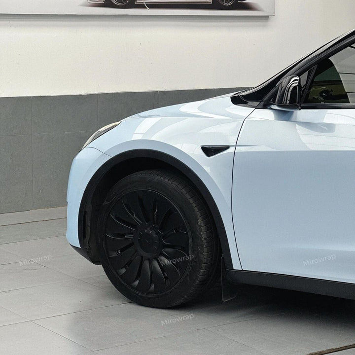 Gloss Metallic Jade Blue Vinyl Wrap
