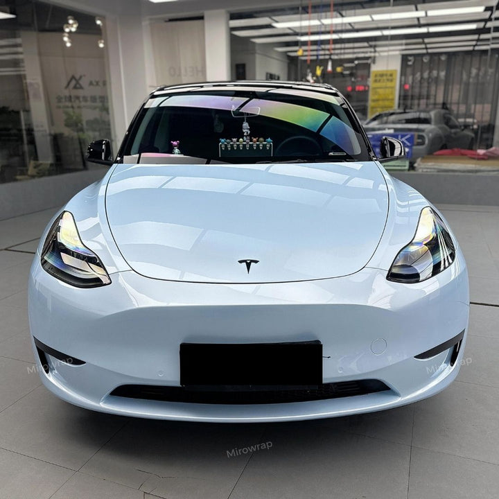 Gloss Metallic Jade Blue Vinyl Wrap