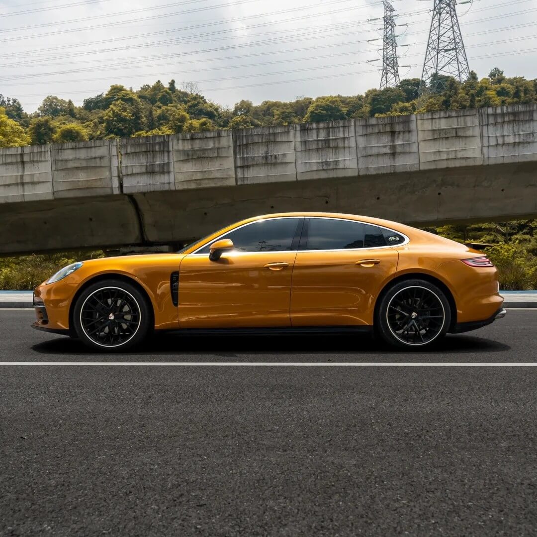 Gloss Metallic Madeira Gold Color PPF