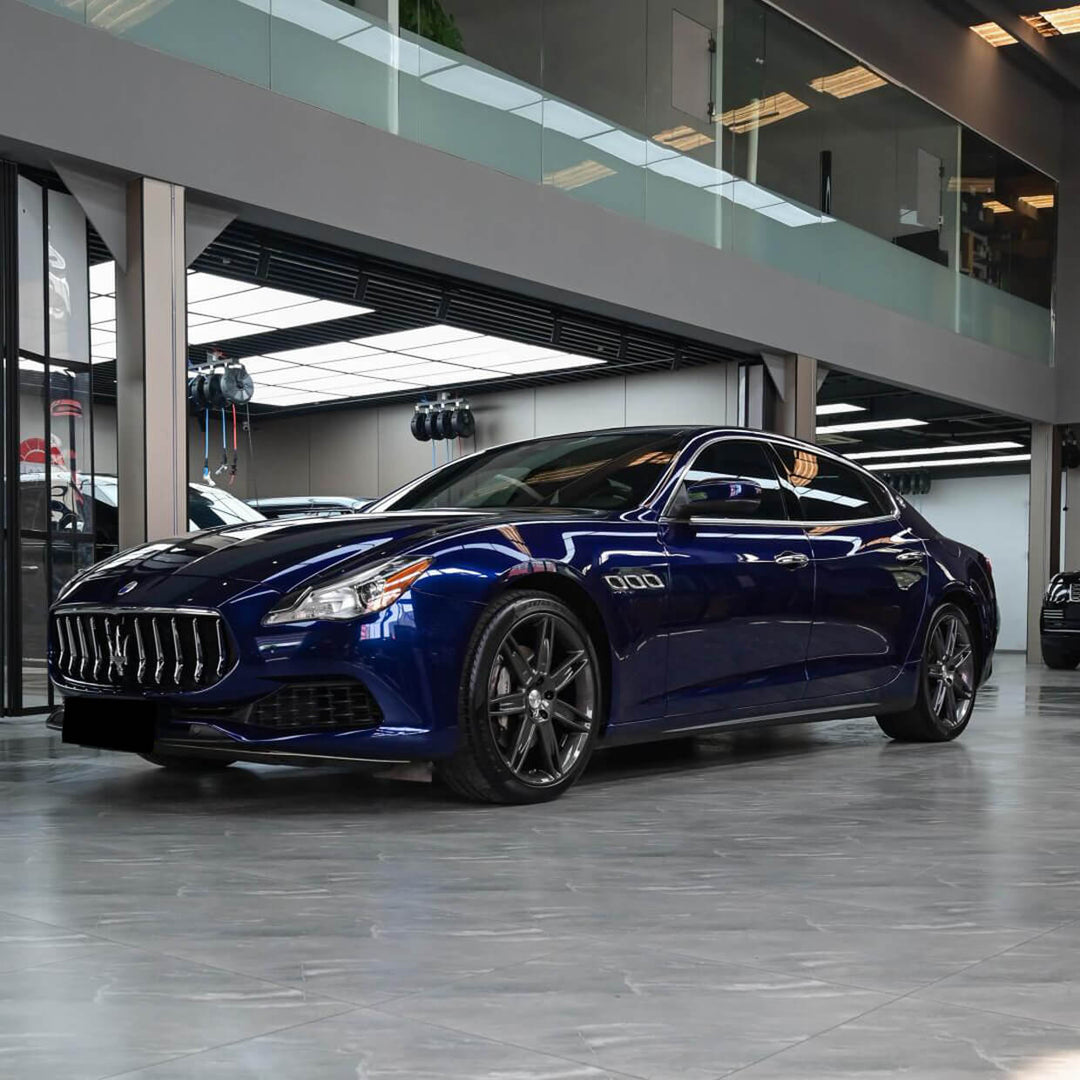 Gloss Metallic Navy Blue Color PPF