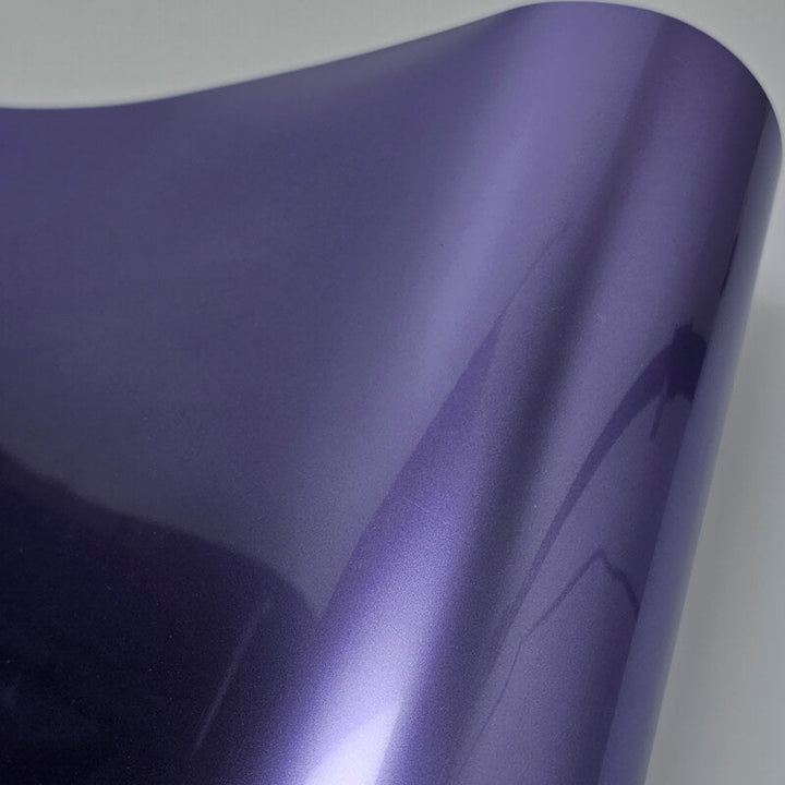 Gloss Metallic Royal Purple Vinyl Wrap card