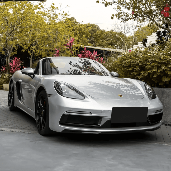 Gloss Metallic Silver Vinyl Wrap