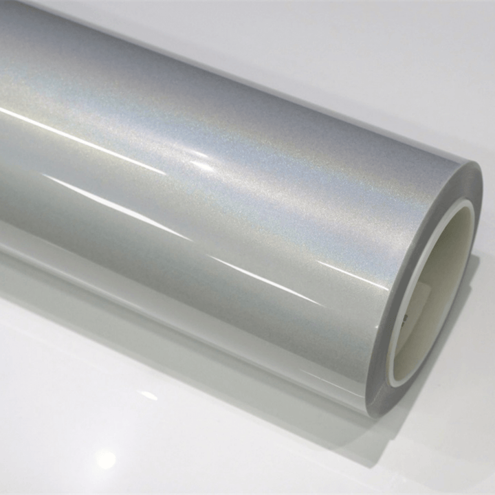 Gloss Laser Flip White Rainbow Color PPF