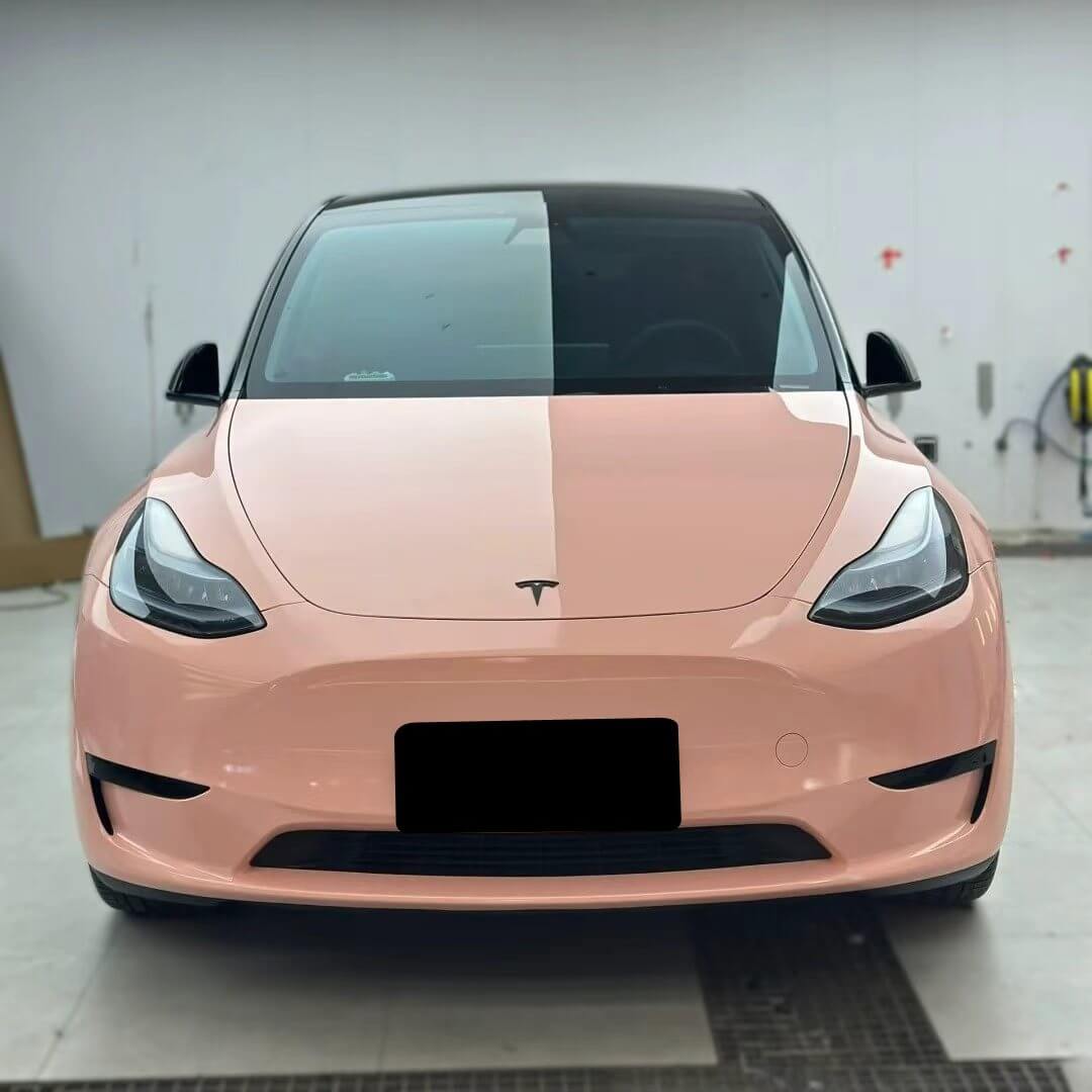 Gloss Pink Orange Color PPF