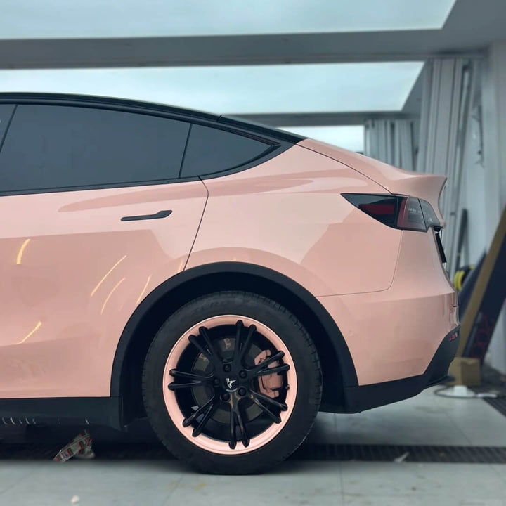 Gloss Pink Orange Color PPF