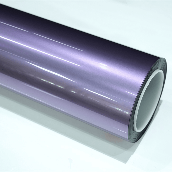 Gloss Metallic Silvery Lavender Color PPF
