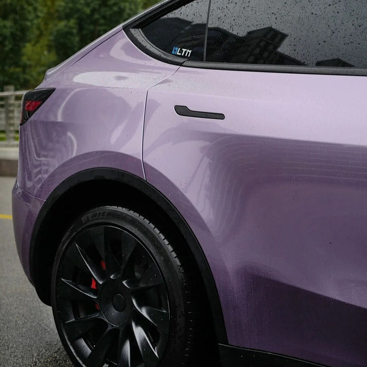 Gloss Metallic Silvery Lavender Color PPF