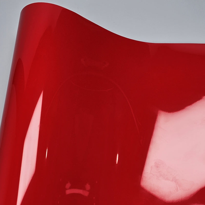 Gloss Metallic Cherry Red Vinyl Wrap