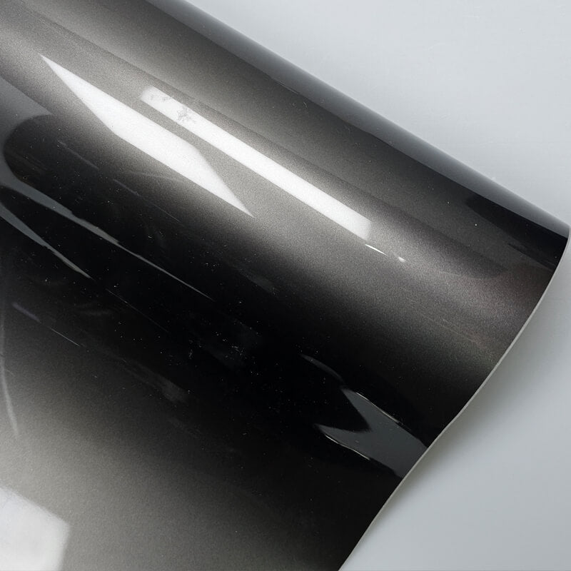 Gloss Metallic Gunmetal Gray Vinyl Wrap